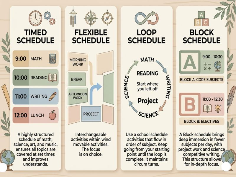 2nd Grade Homeschool Schedule
